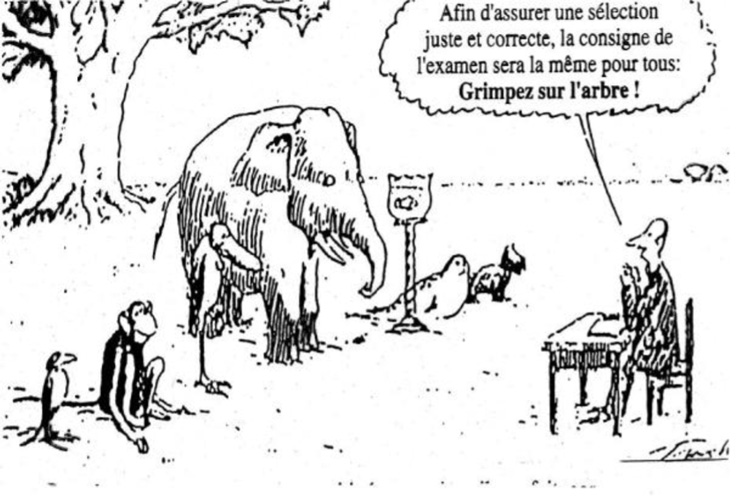 Réflexion sur l’équité dans les évaluations.
